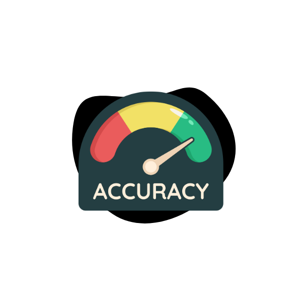 High accuracy