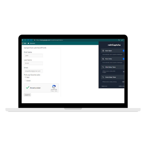 ReCaptcha Solver Extension